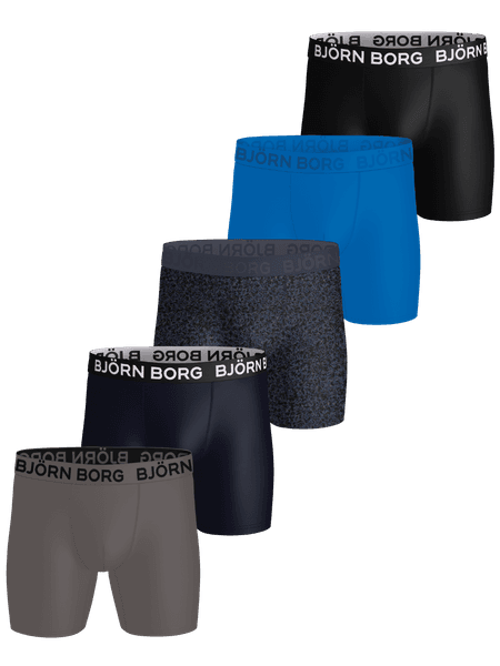 Björn Borg Sports Microfiber Boxers 5-pack Multi, M