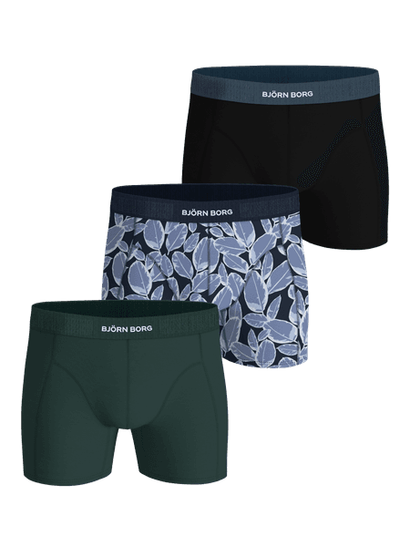 Björn Borg Organic Cotton Stretch Boxers 3-pack Multi, XS