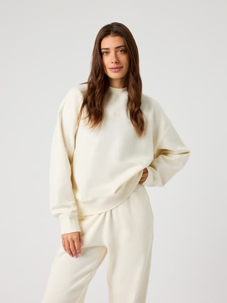 Björn Borg Studio Oversized Sweatshirt White, S