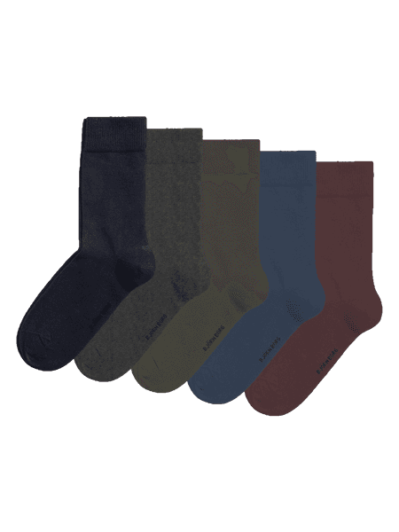 Björn Borg Essential Socks 5-pack Multi, 41-45