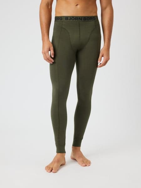 Björn Borg Cotton Stretch Long Johns 1-pack Green, XXL