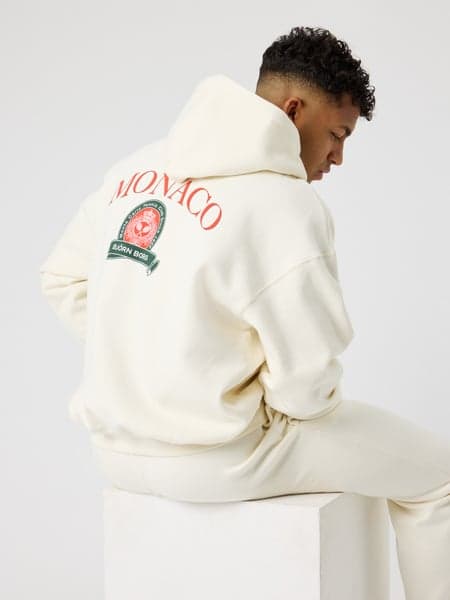 Björn Borg Borg Oversized Hoodie White, S