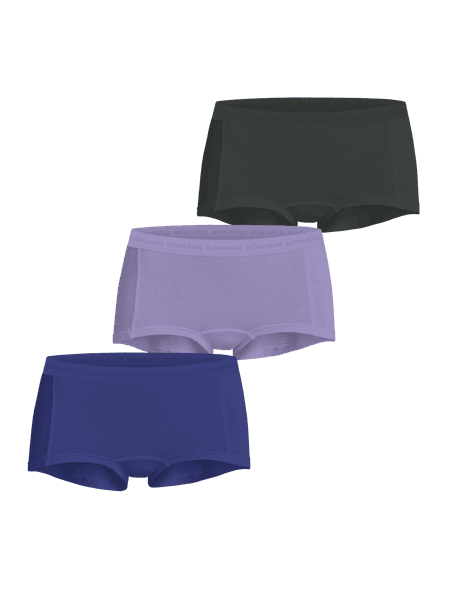 Björn Borg Everyday Cotton Boxers Shorts 3-pack Blue, S
