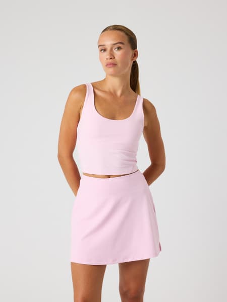 Björn Borg Ace 2 In 1 Cropped Tank Pink, XXL