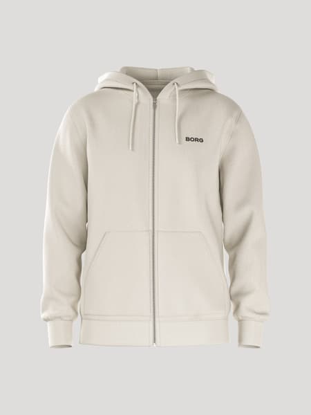 Björn Borg Borg Essential 4 Zip Hoodie White, S