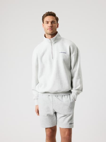 Björn Borg Borg Oversized Half-zip Grey, M