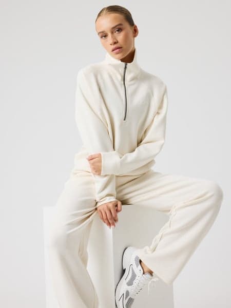 Björn Borg Studio Soft Halfzip Sweatshirt White, M
