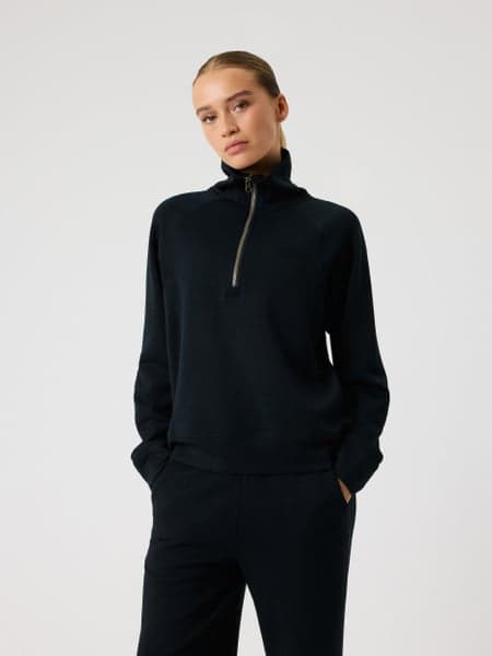 Björn Borg Studio Soft Halfzip Sweatshirt Black, S