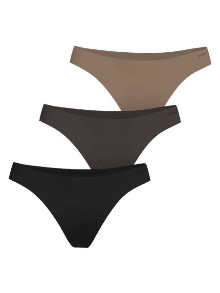 Björn Borg Invisible Thongs 3-pack Black, XS