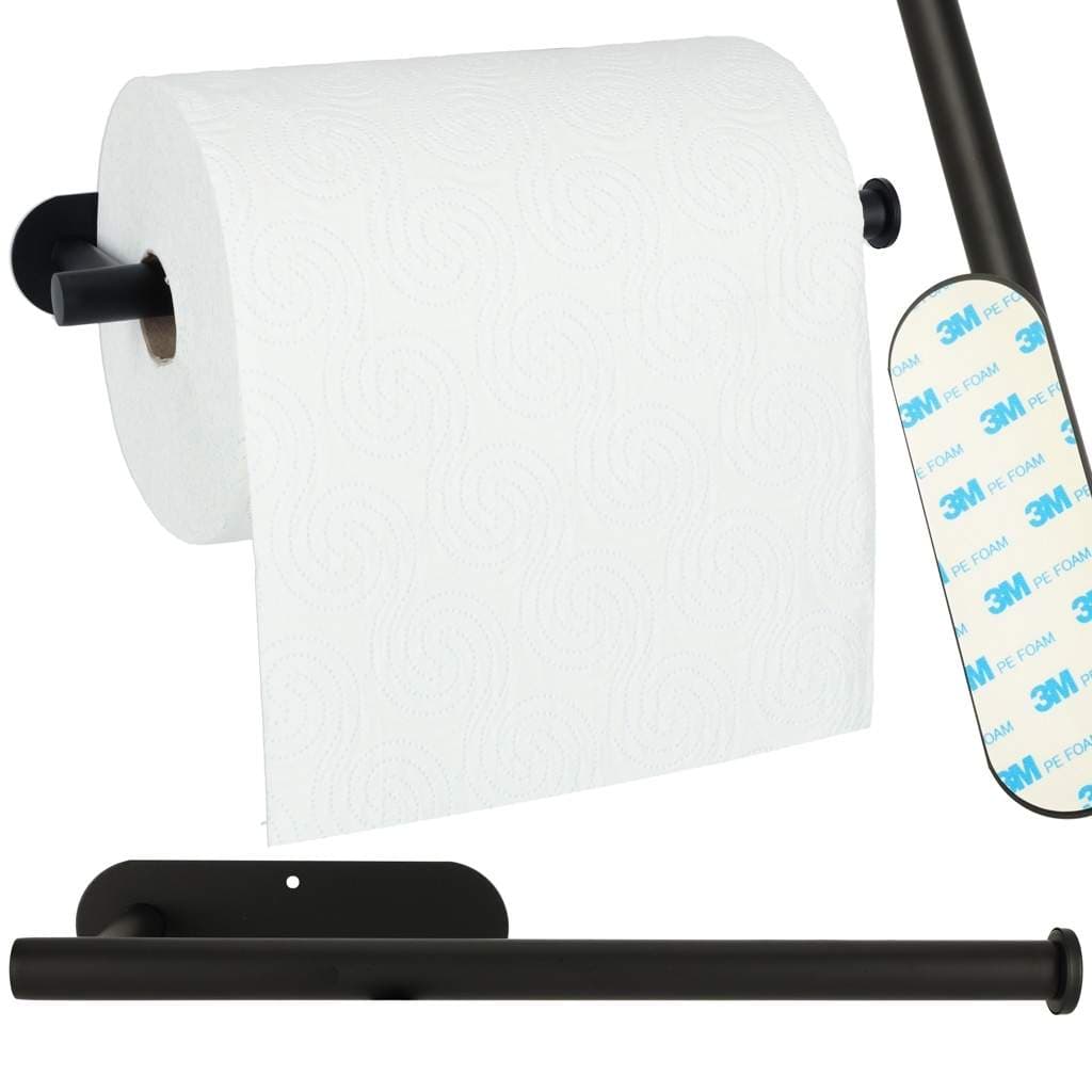 Minimalistinen musta paperiteline, mattapintainen