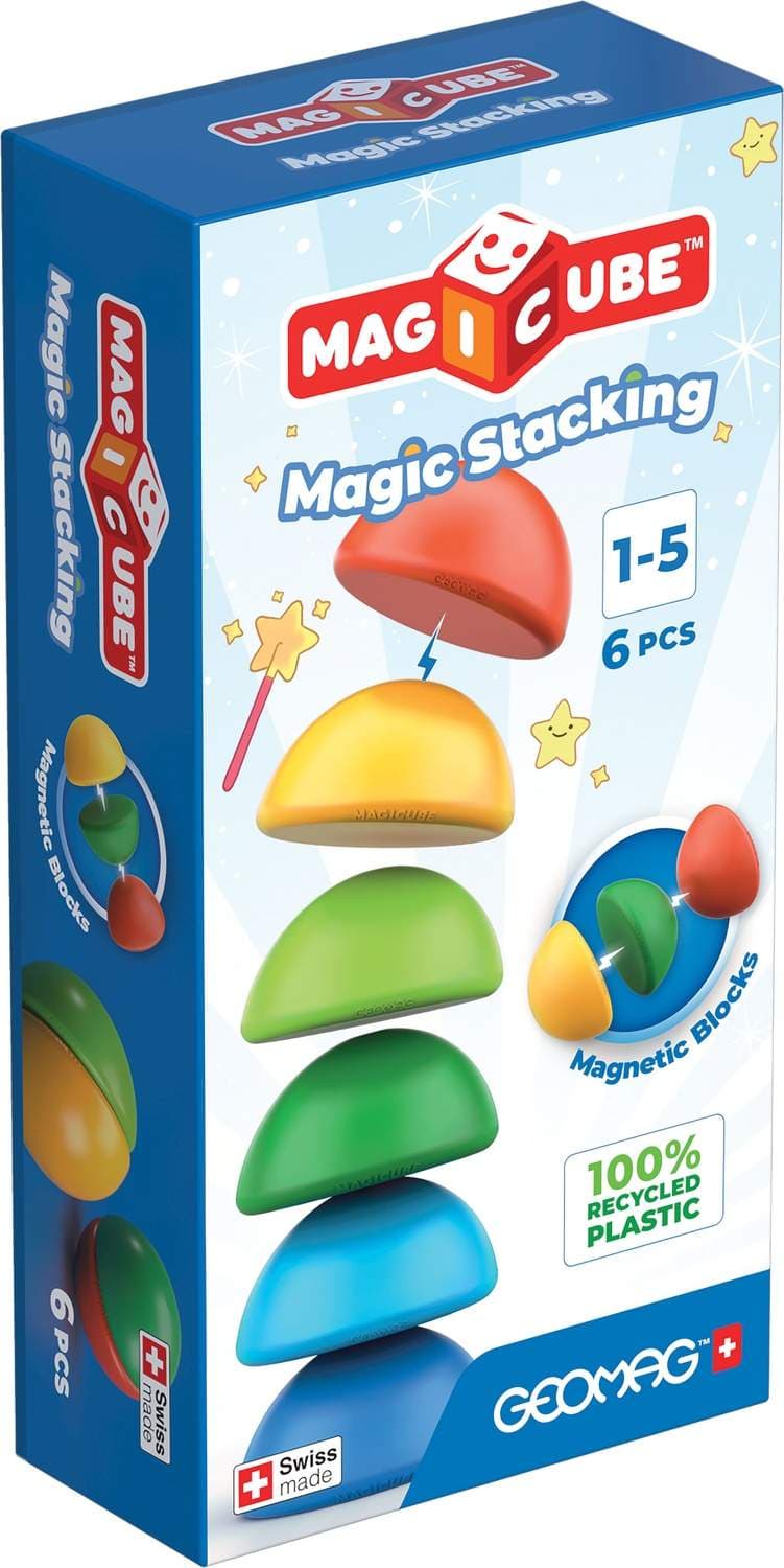 Geomag Magicube Magic Stacking 6 Kpl