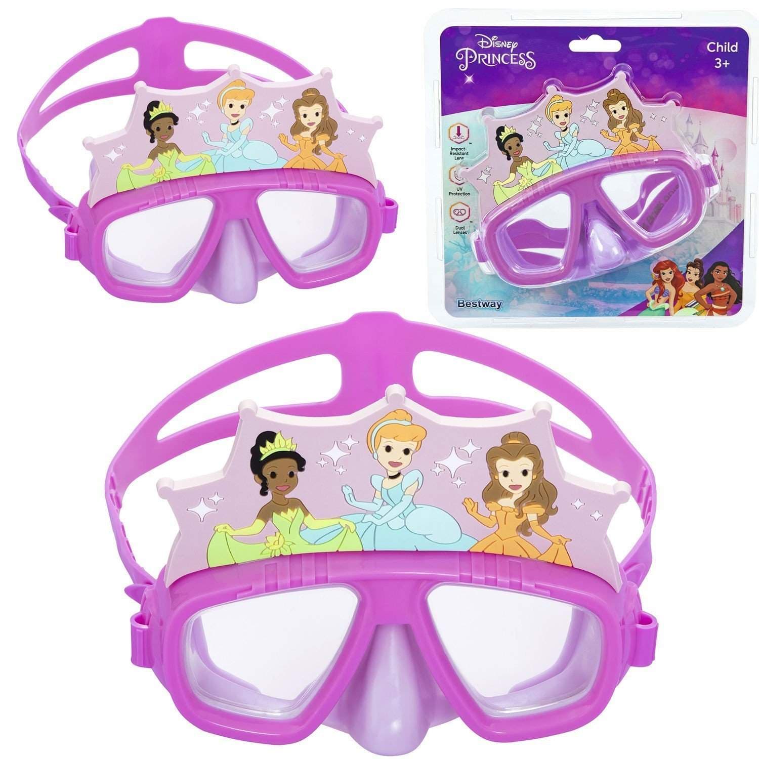 Lasten uimamaski Princesses Bestway 9102X