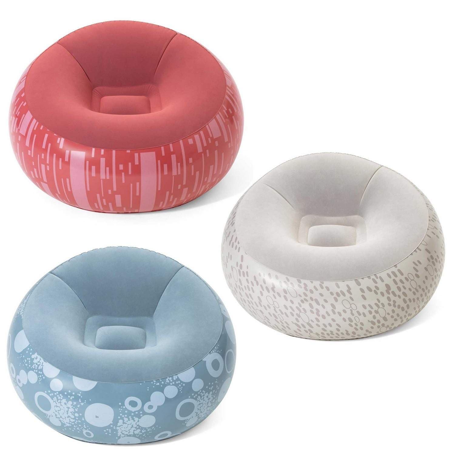 Bestway 75052 sininen puhallettava puffituoli