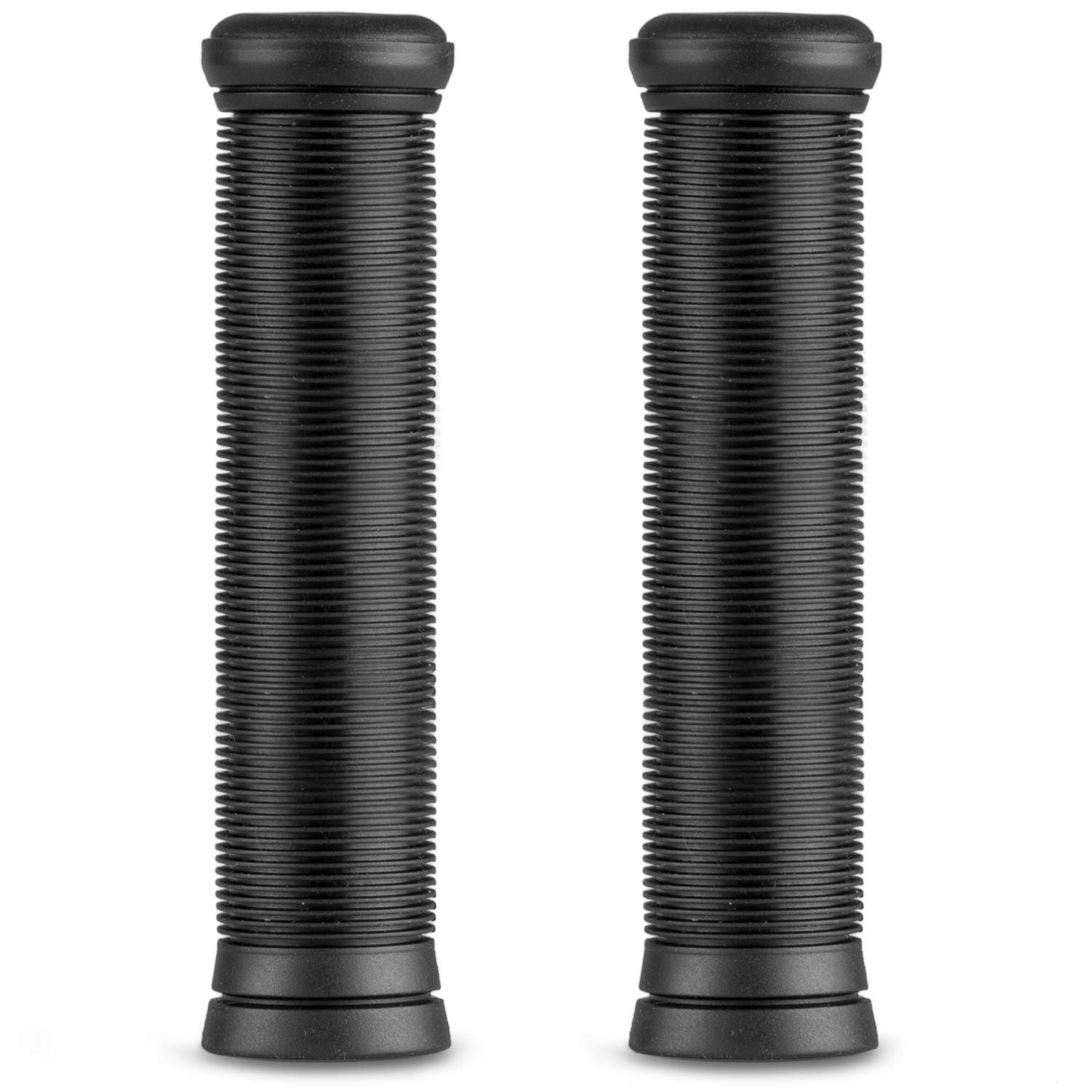 Mustat kahvat skootterille 142mm G3 - 2 kpl