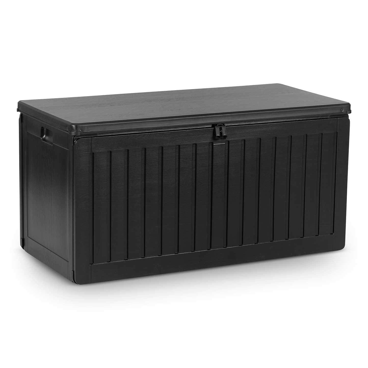Puutarhalaatikko 109 x 51 x 55 cm 270 litraa musta