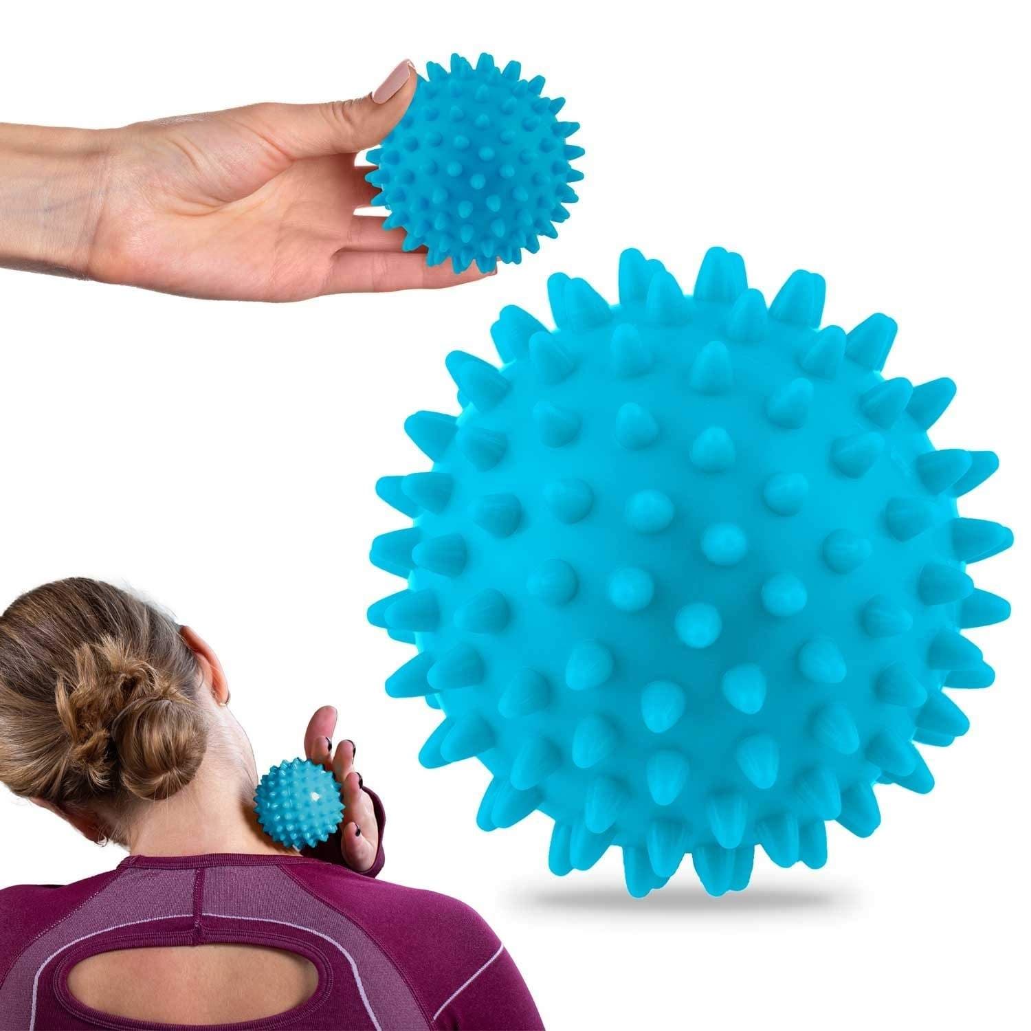 Hieronta- ja kuntopallo 7,5 cm NS-957 sininen