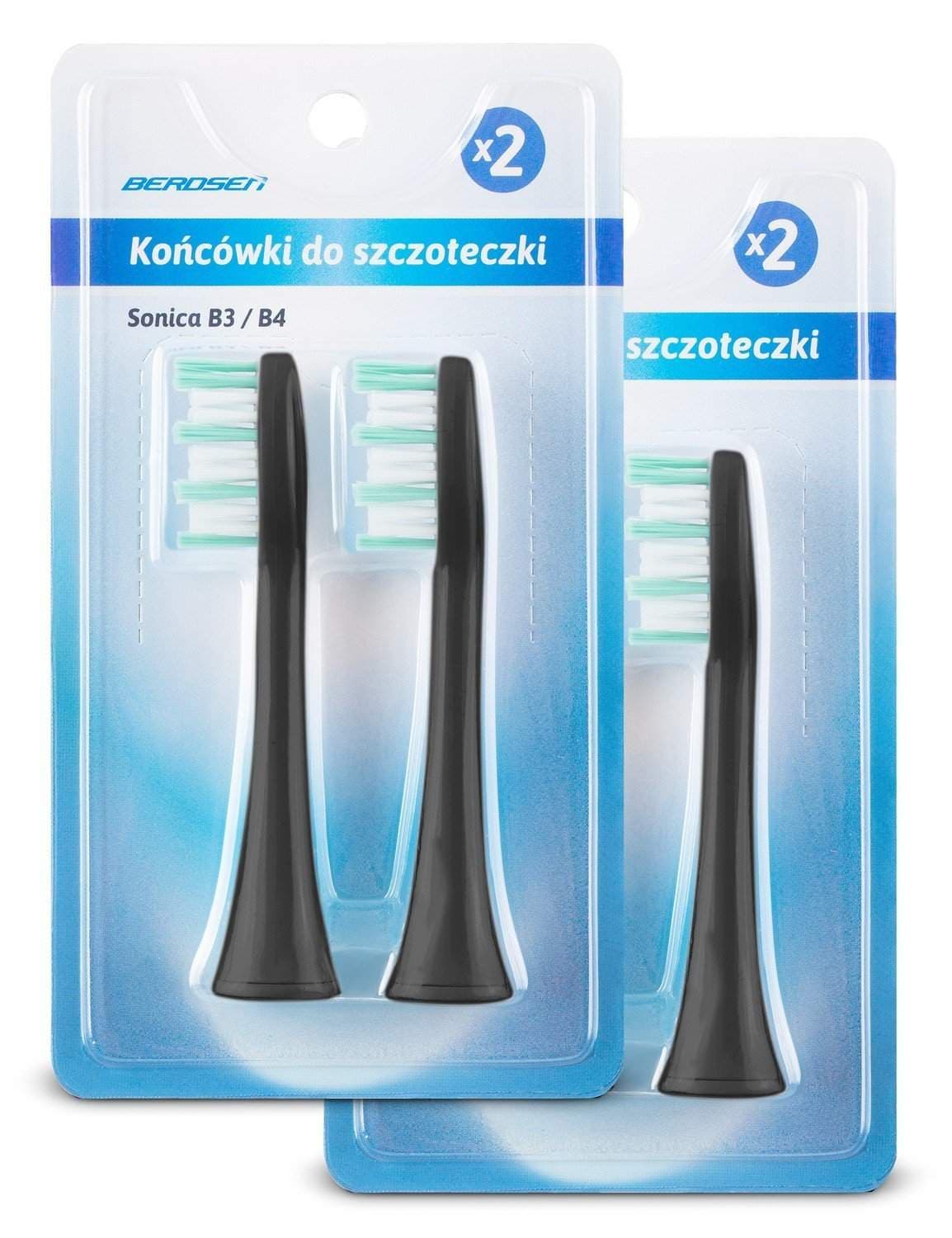 Berdsen B3 sonic -hammasharjan päät 4 kpl