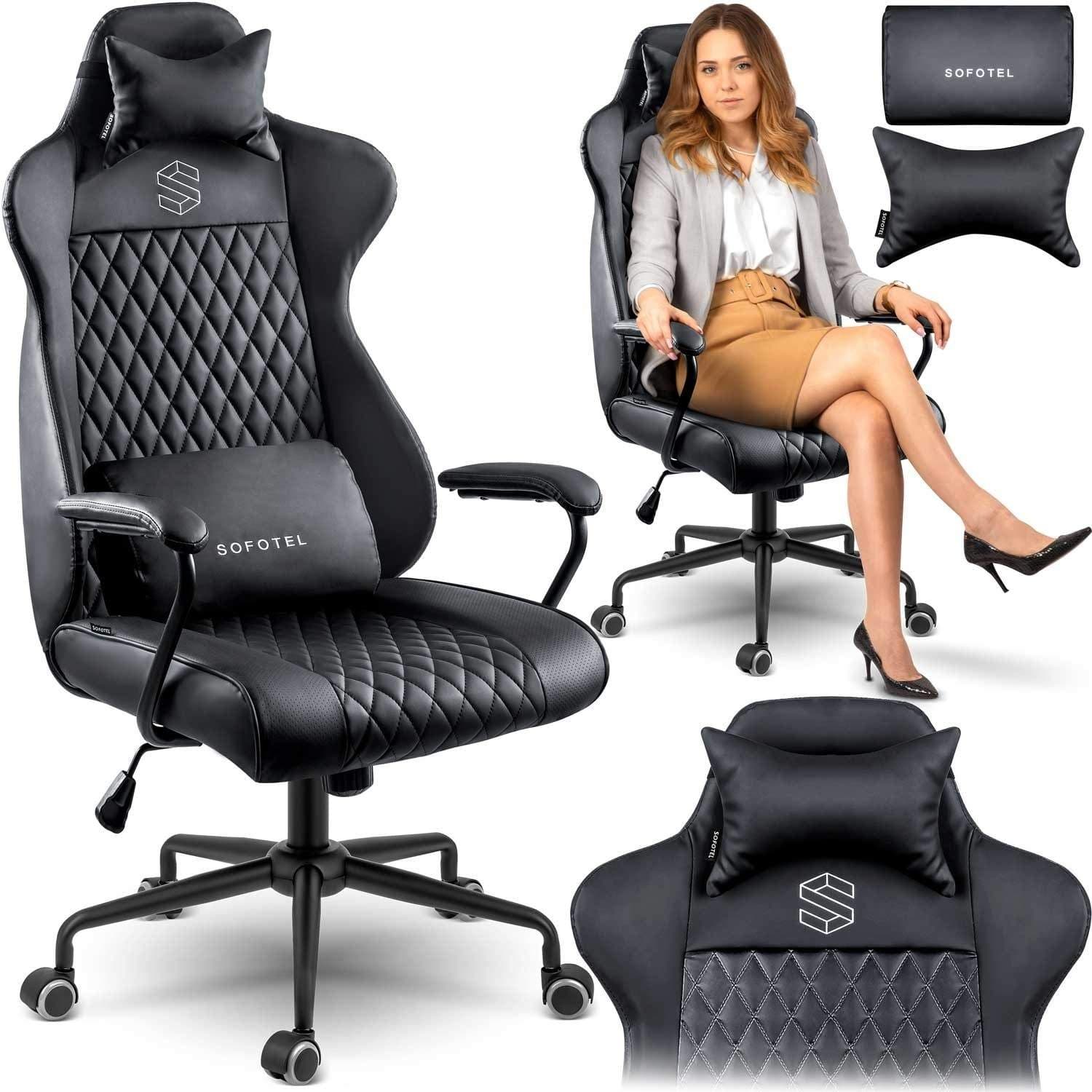 Ergonominen työtuoli Sofotel Verona - musta - malli 2581