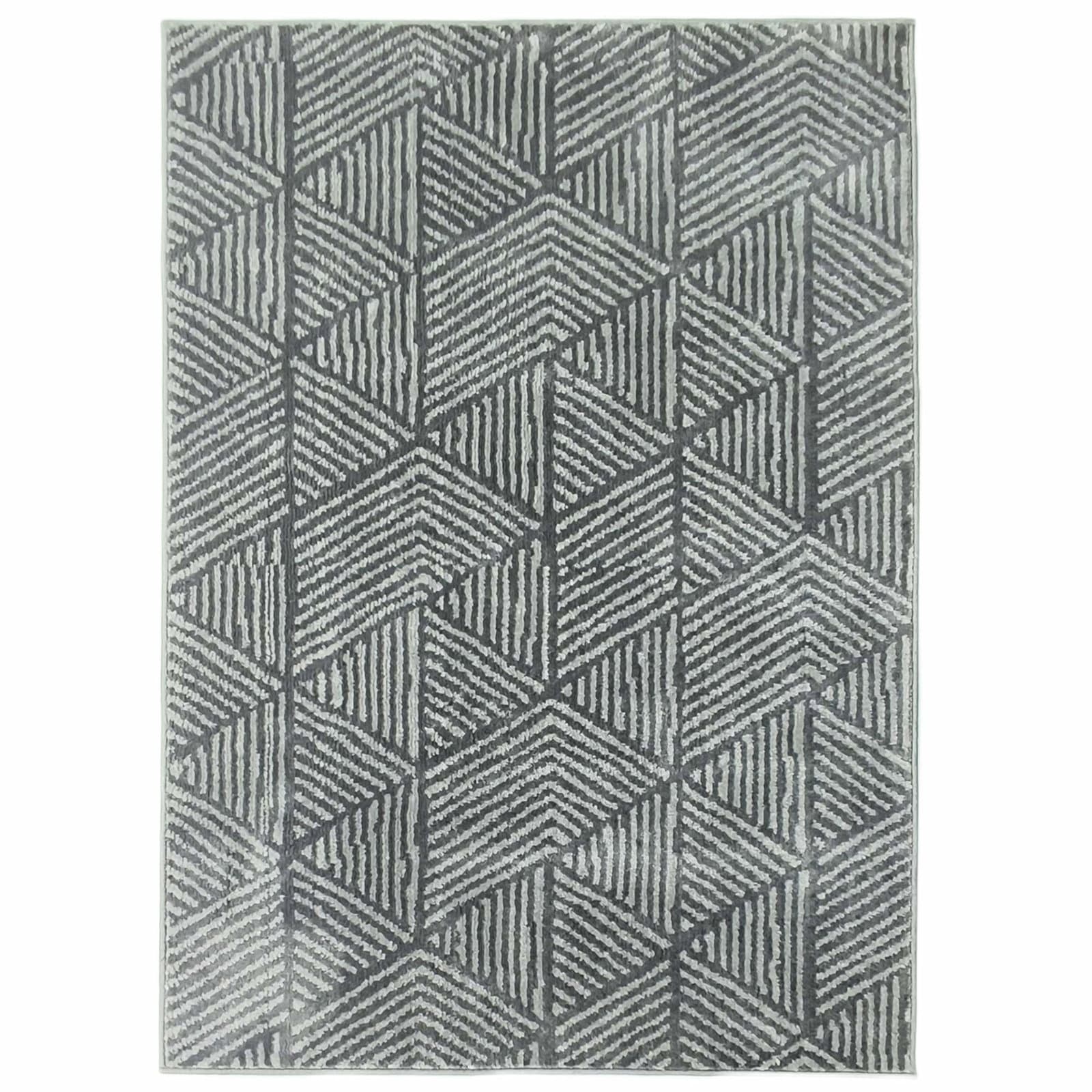 Tummanharmaa pestävä olohuonematto – 150 x 80 cm