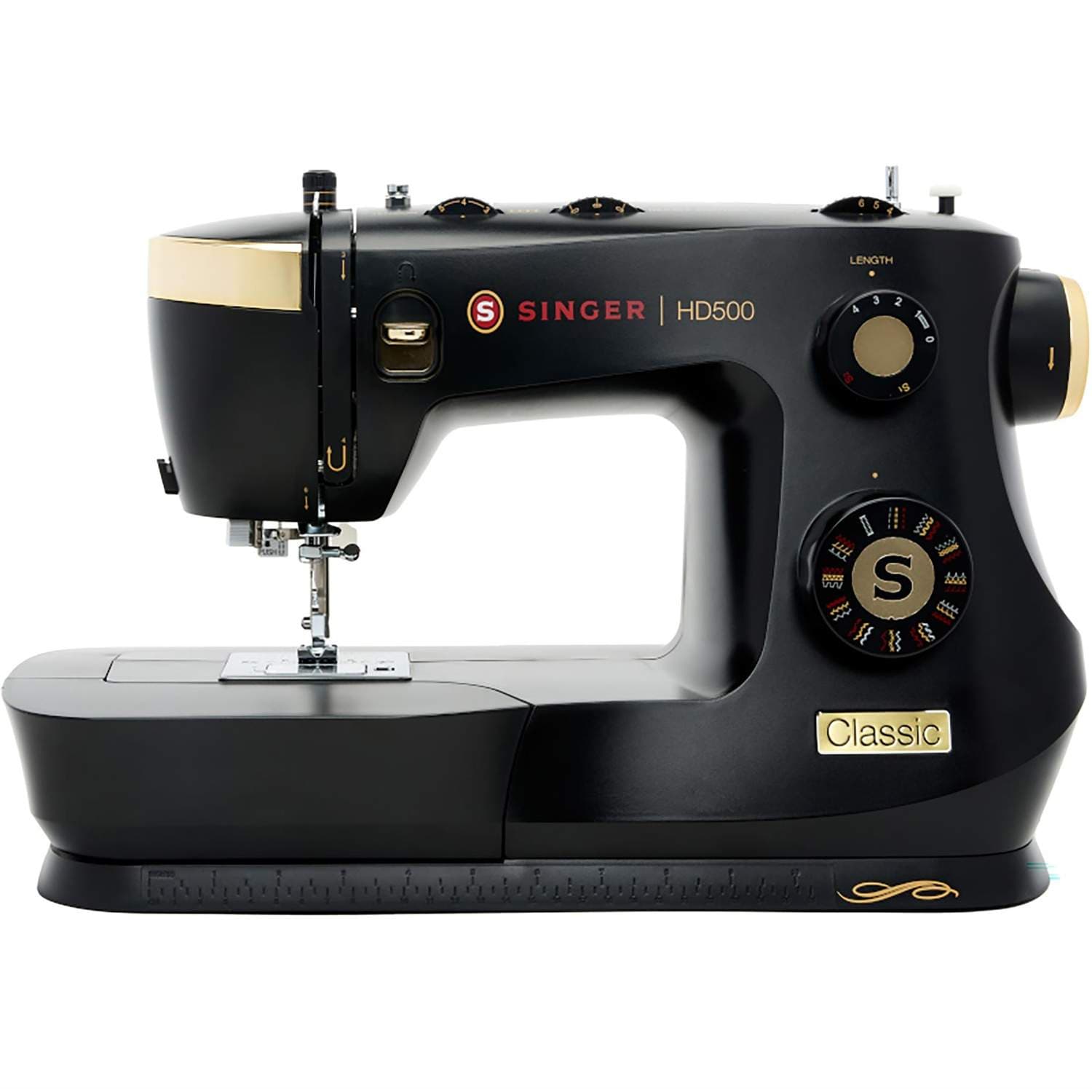 Ompelukone HD500 – 32 ommelta, Heavy Duty, musta