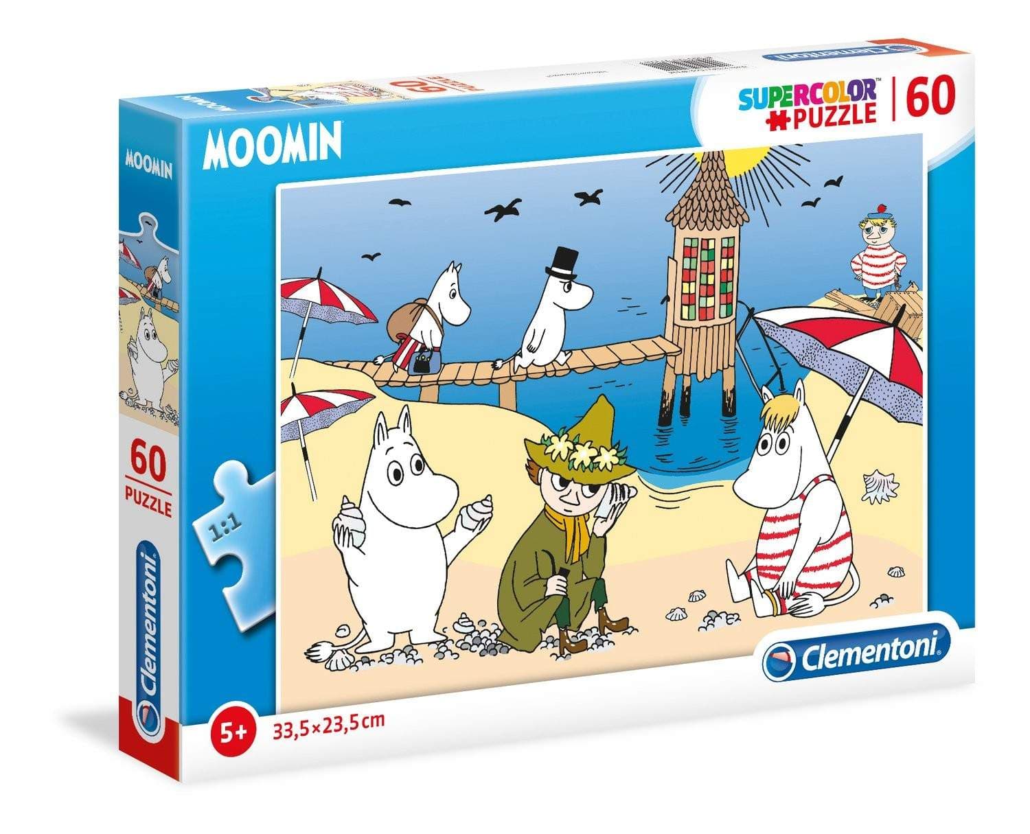 Muumi 60-osainen palapeli, Seikkailu Muumilaaksossa