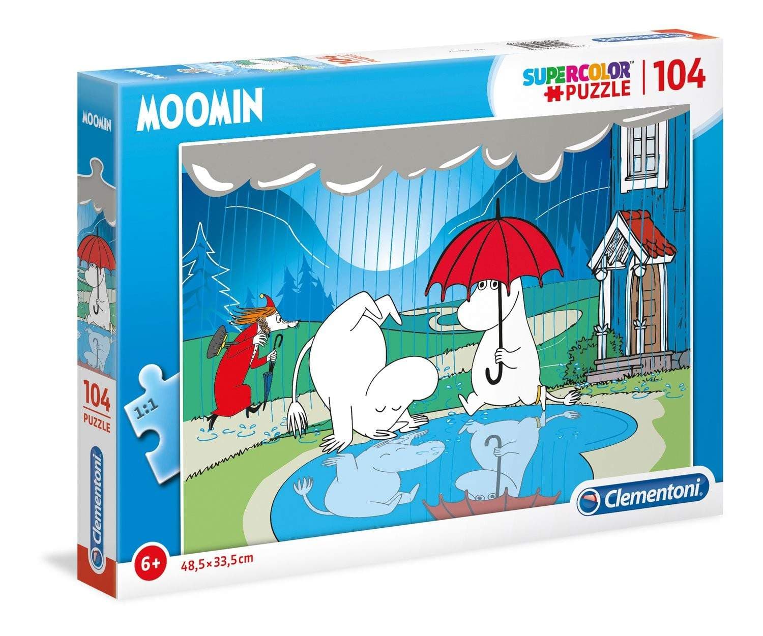 Muumi 104-osainen palapeli, Seikkailu Muumilaaksossa