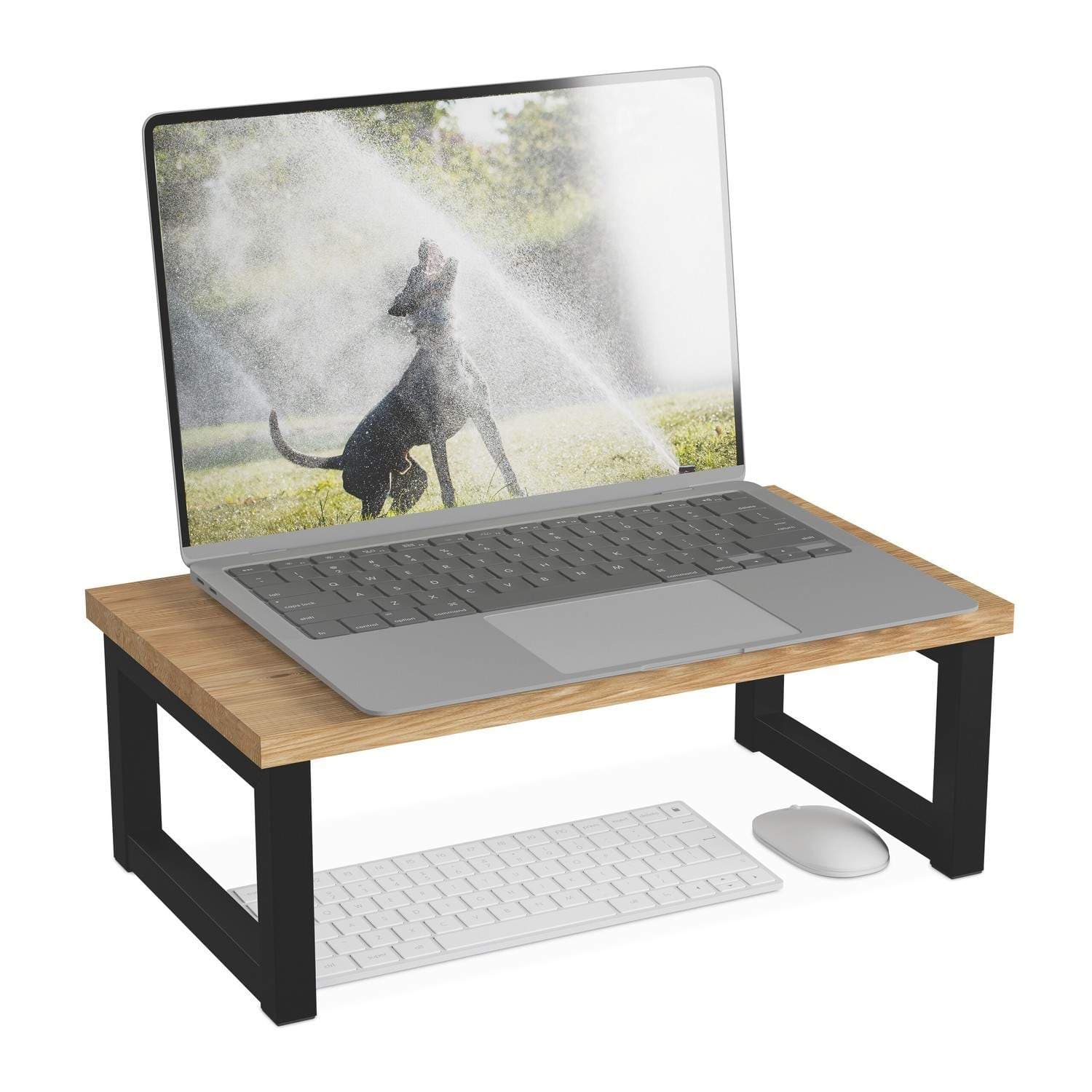 Teollisuustyylinen näyttöteline – Ergonominen pöytänosturi