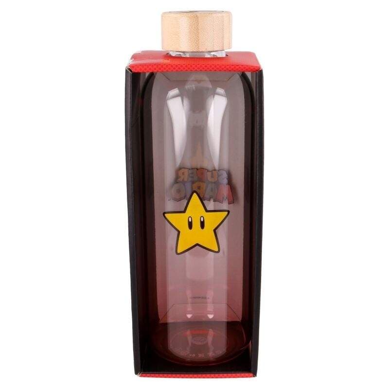 Super Mario Bros -lasipullo, tilavuus 1030 ml