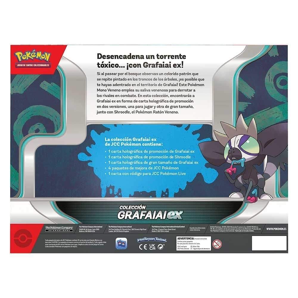 Grafaiai EX Pokémon Trading Card Game Box – espanjalainen painos