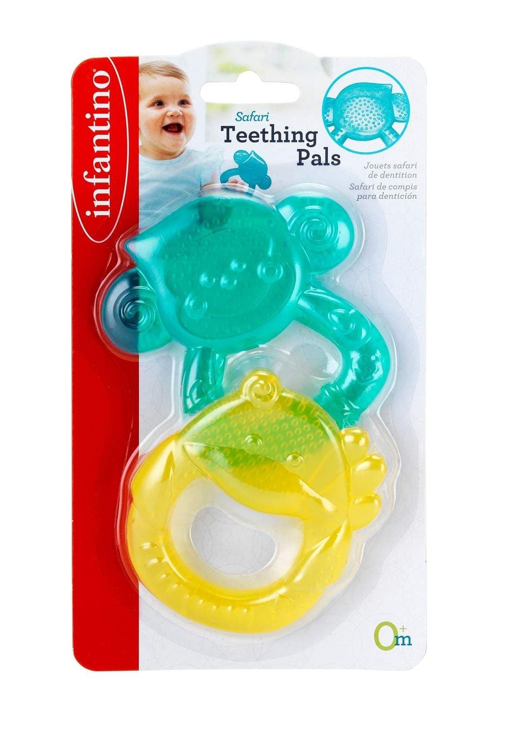 Infantino Safari -hammaspalut (2 kpl)