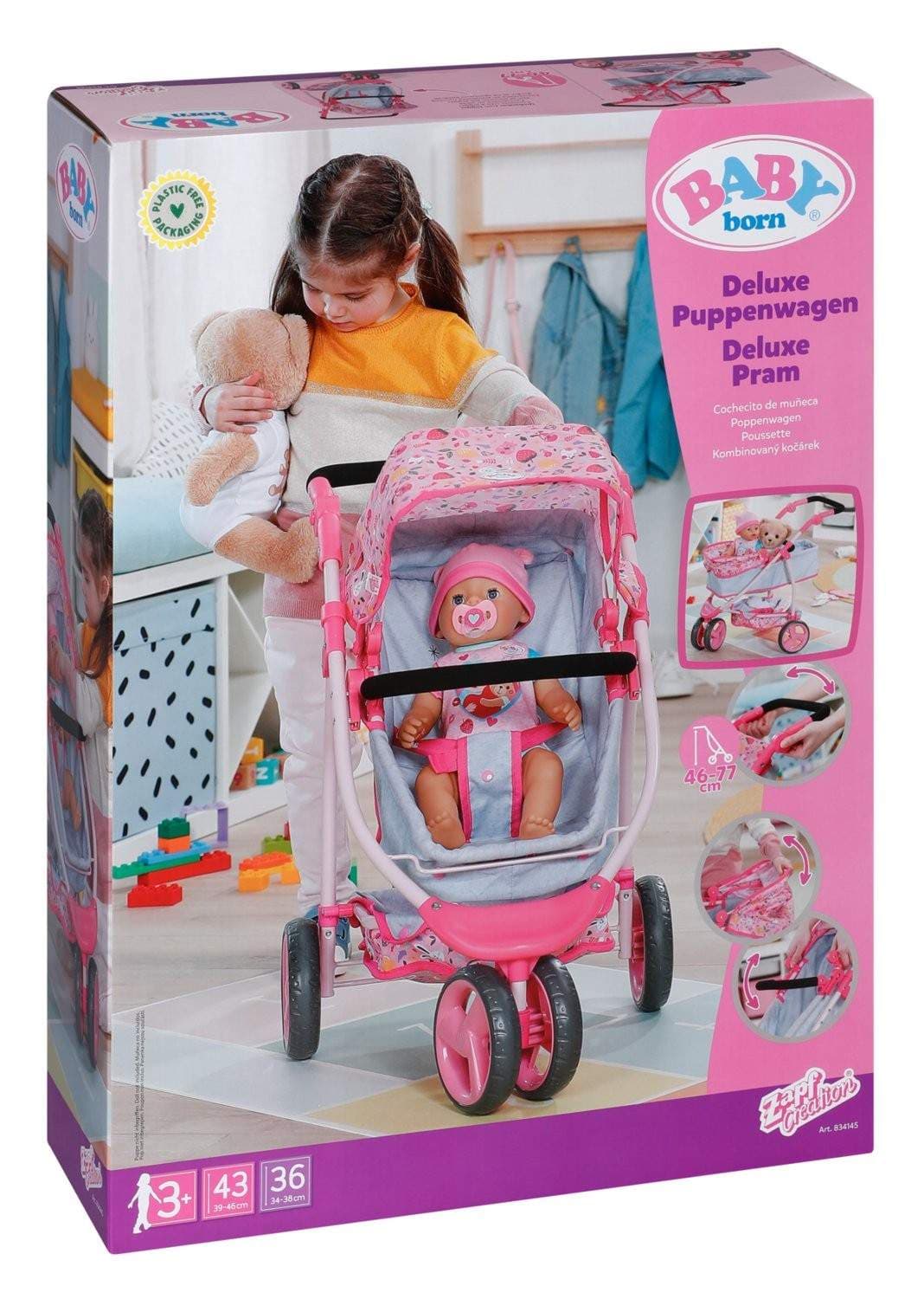 Baby Born Pram Deluxe