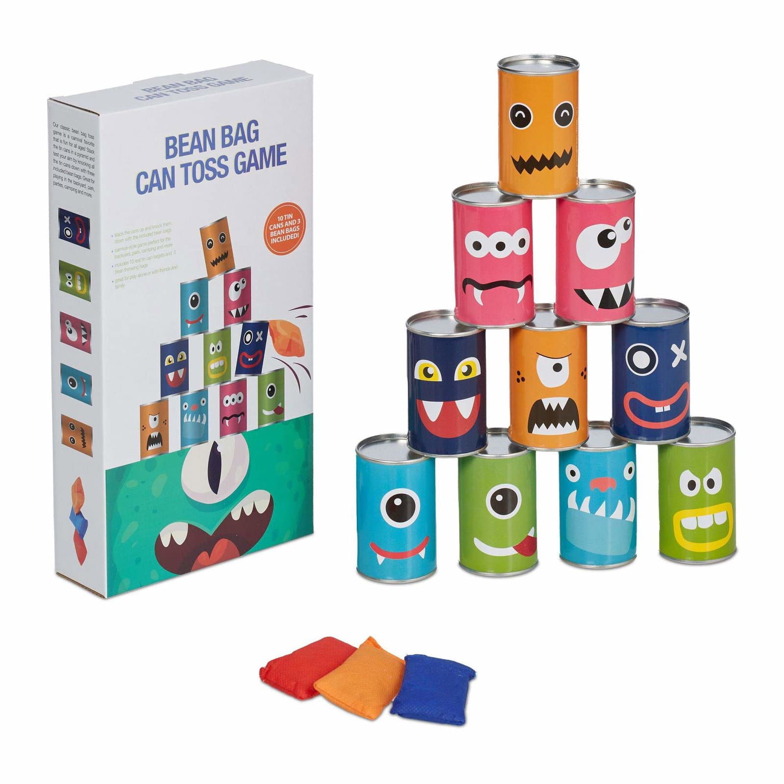Tin Can Alley Toss -peli lapsille