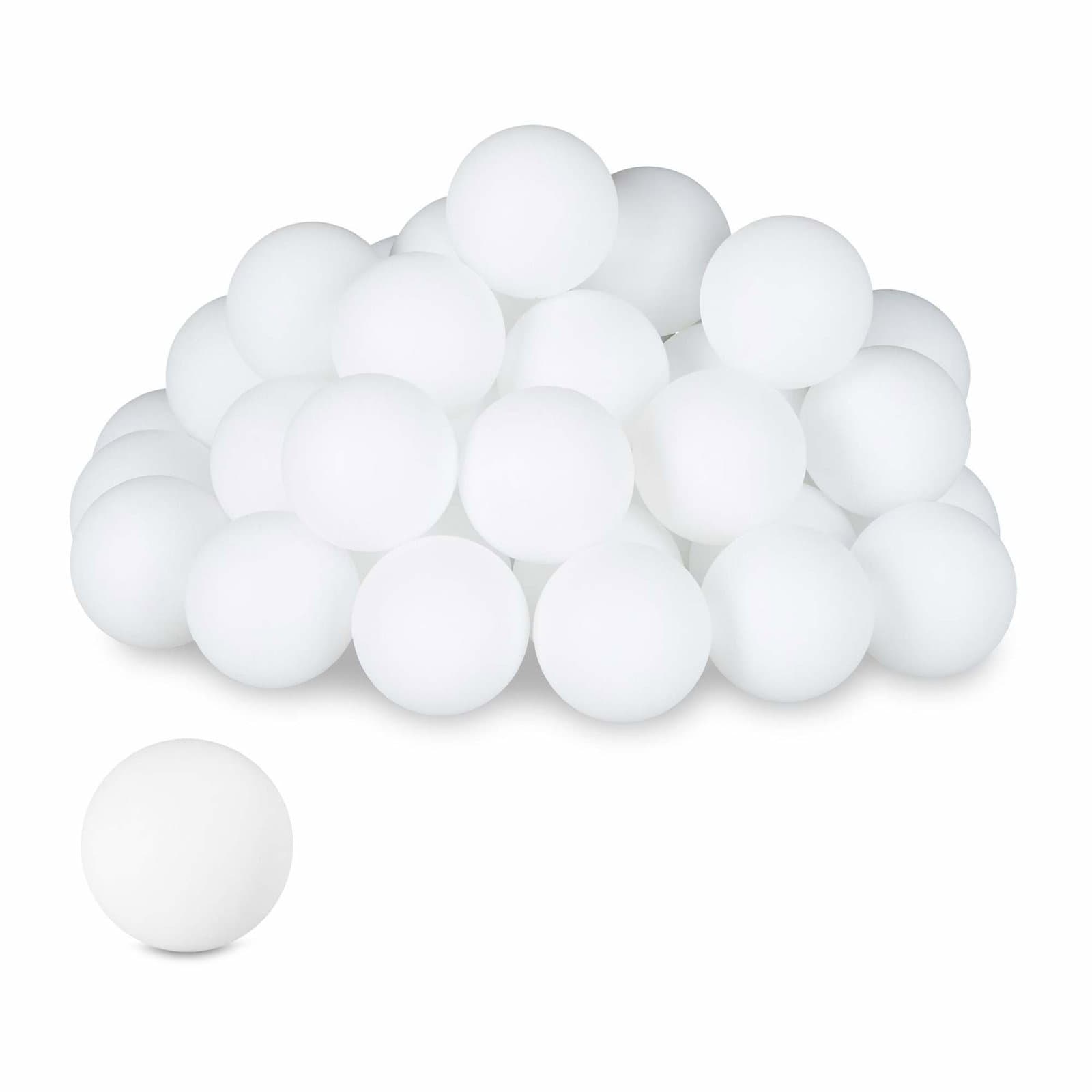 White Beer Pong Balls setti 100 kappaletta
