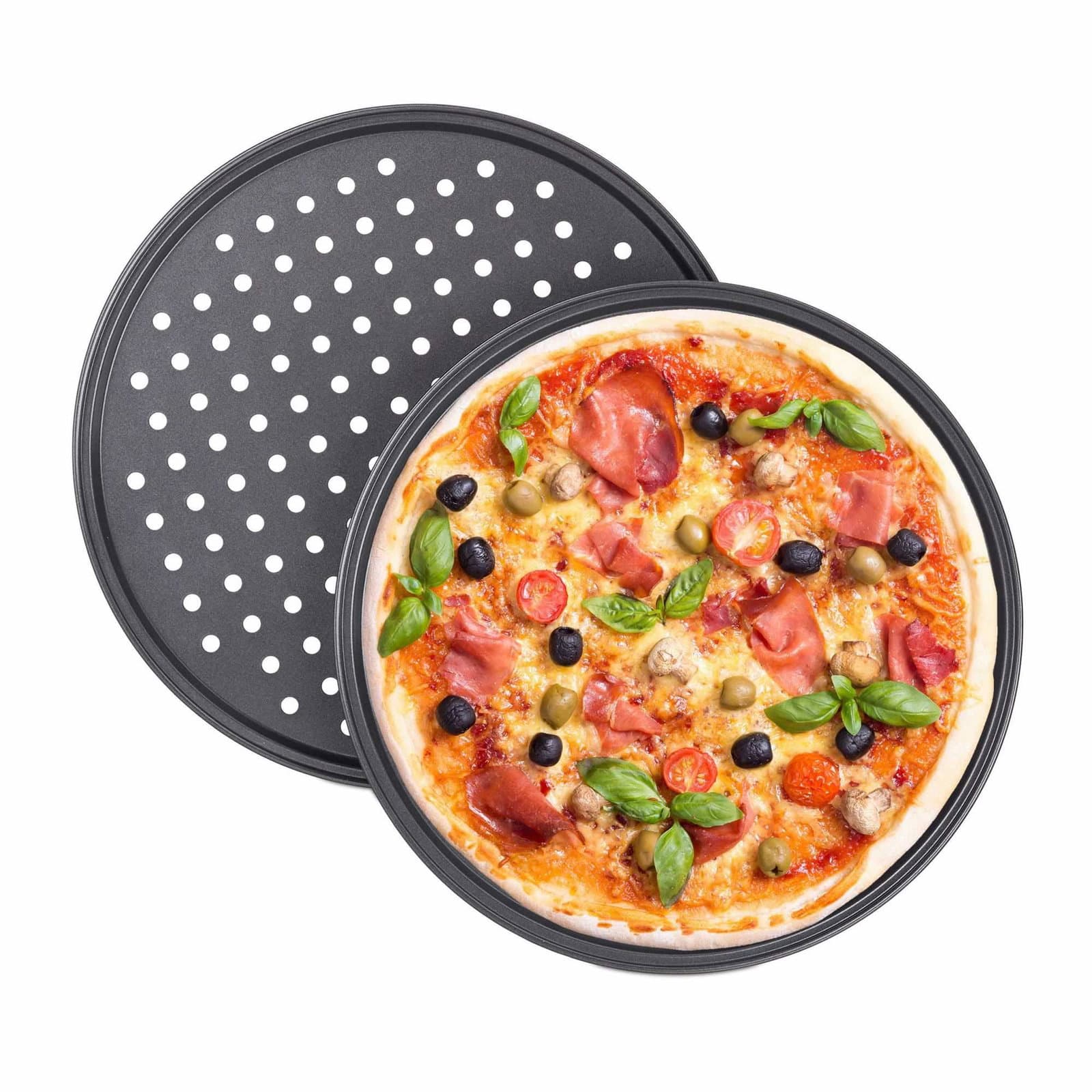 2 kpl. pyöreät pizzavuoat