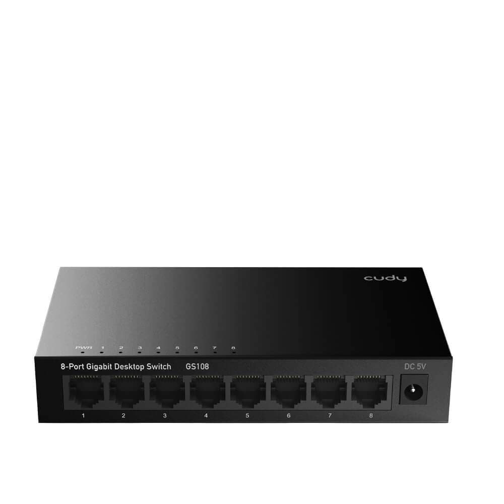 CUDY Switch GS108 8-porttinen Gigabit