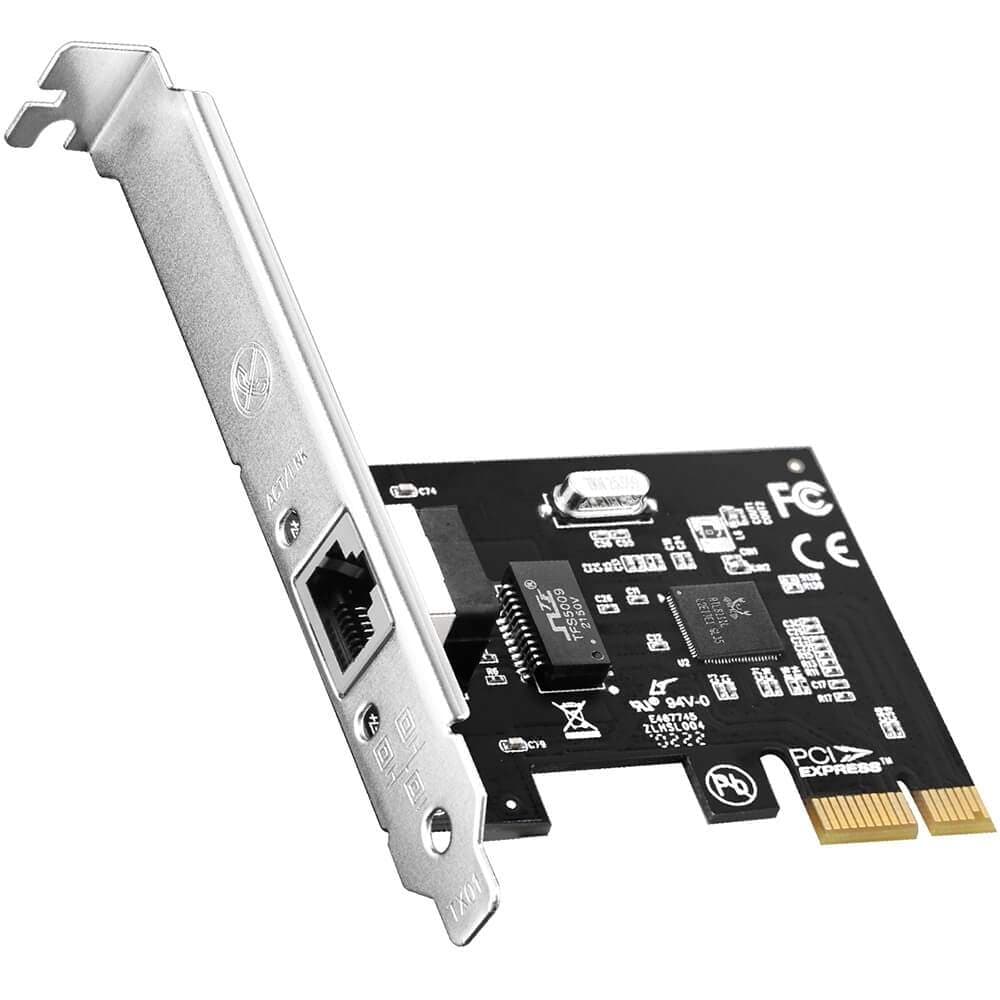 CUDY-sovitin PCI-E PE25 2.5 Gigabit 1P matalaprofiilinen