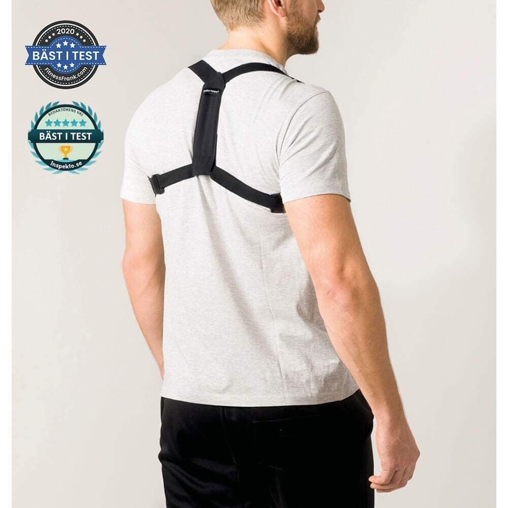 SWEDISH POSTURE Posture Strap Flexi One-Size musta