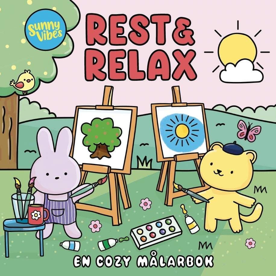 Värityskirja: Cozy Rest & Relax