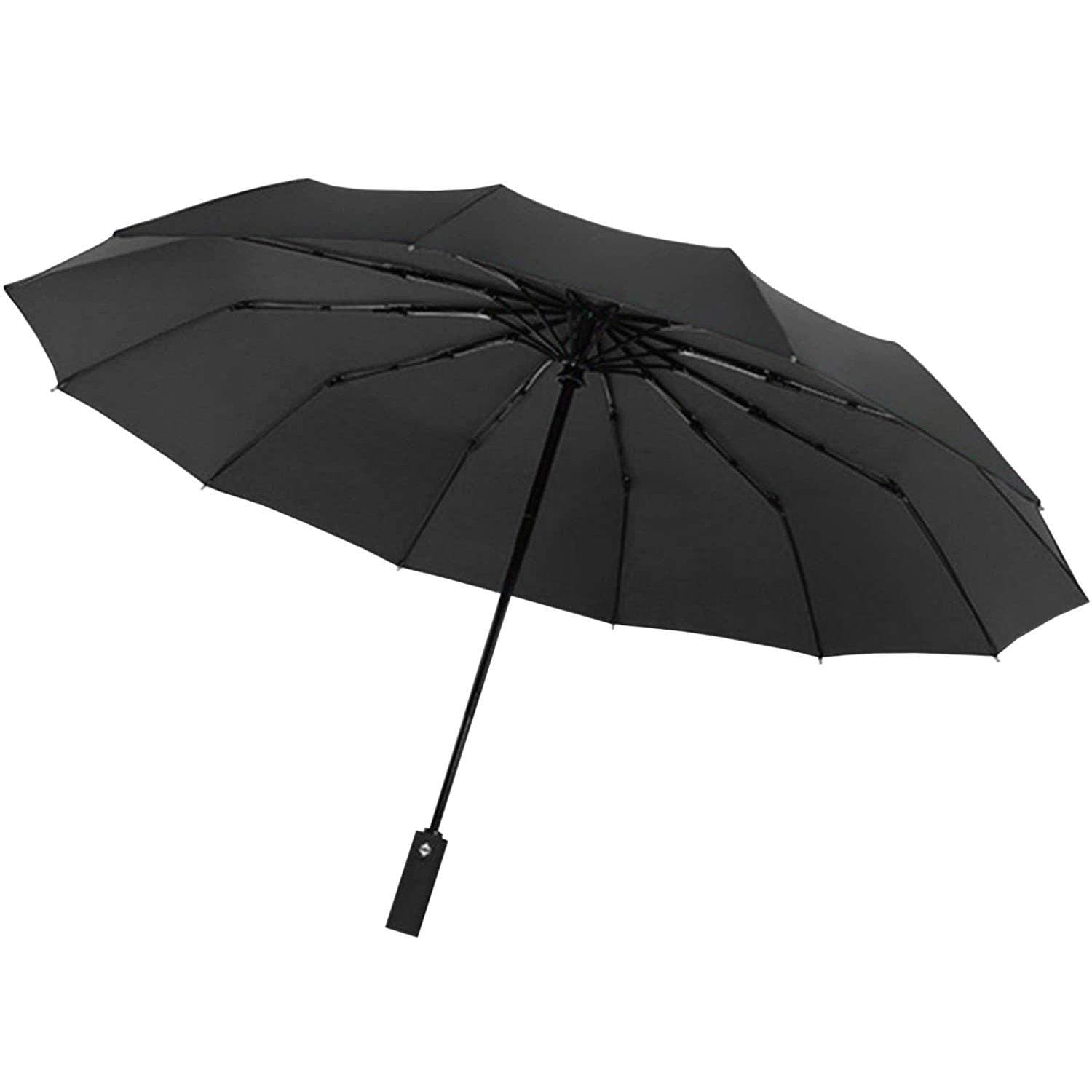 Sateenvarjo, Kompakti - 105 cm - Musta