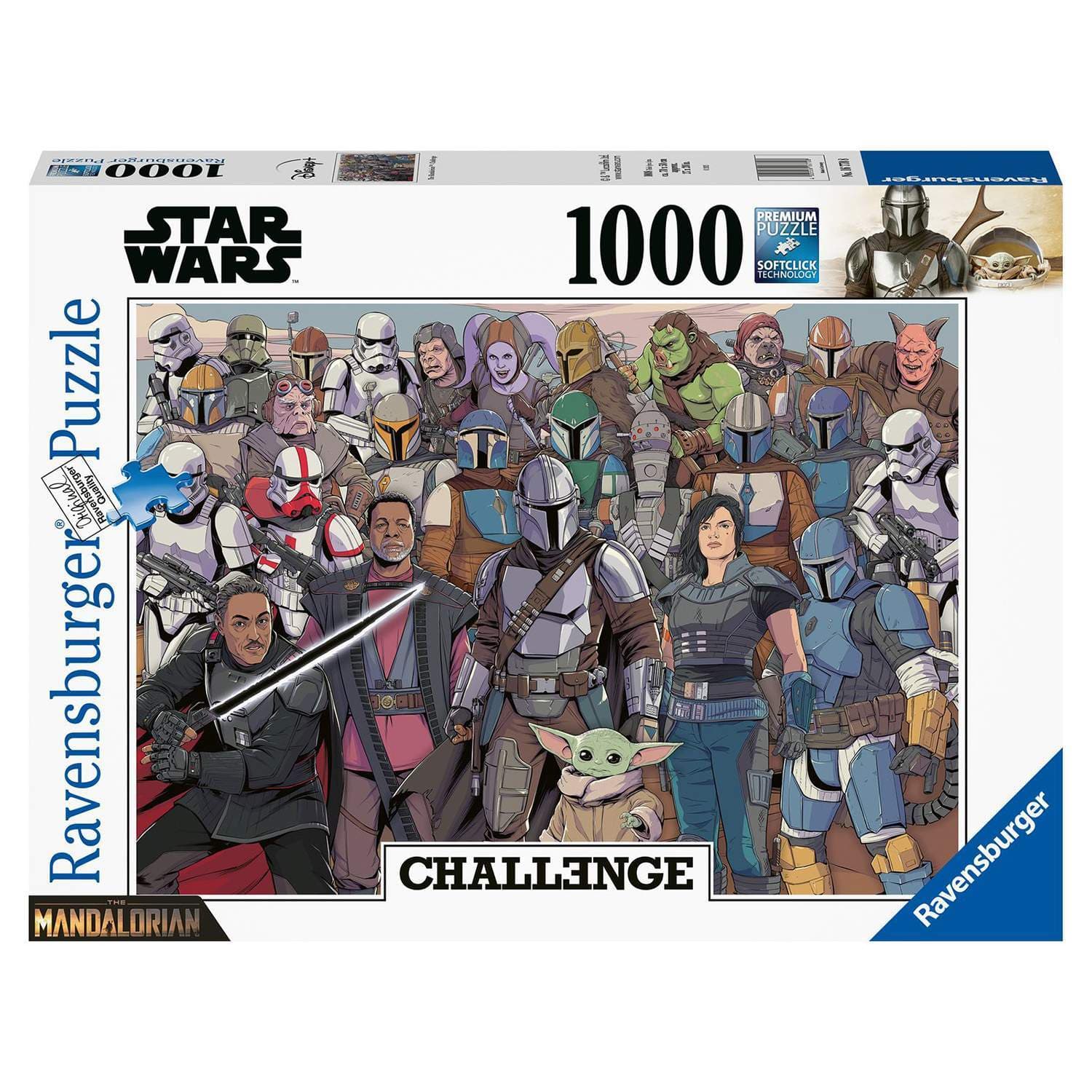 The Mandalorian, Palapeli - Challenge - 1000 palaa
