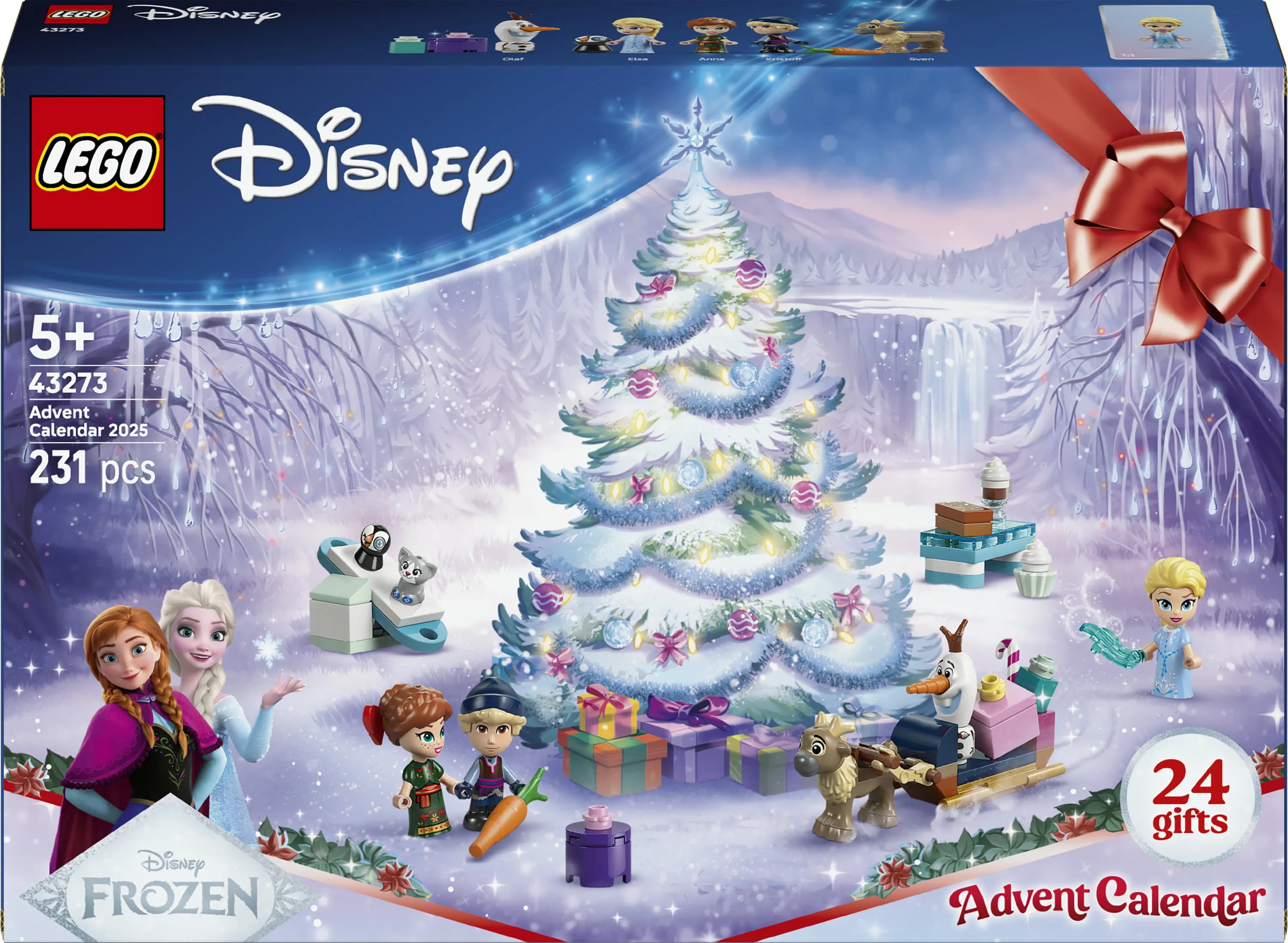 LEGO Disney Frozen Joulukalenteri 2025 43273