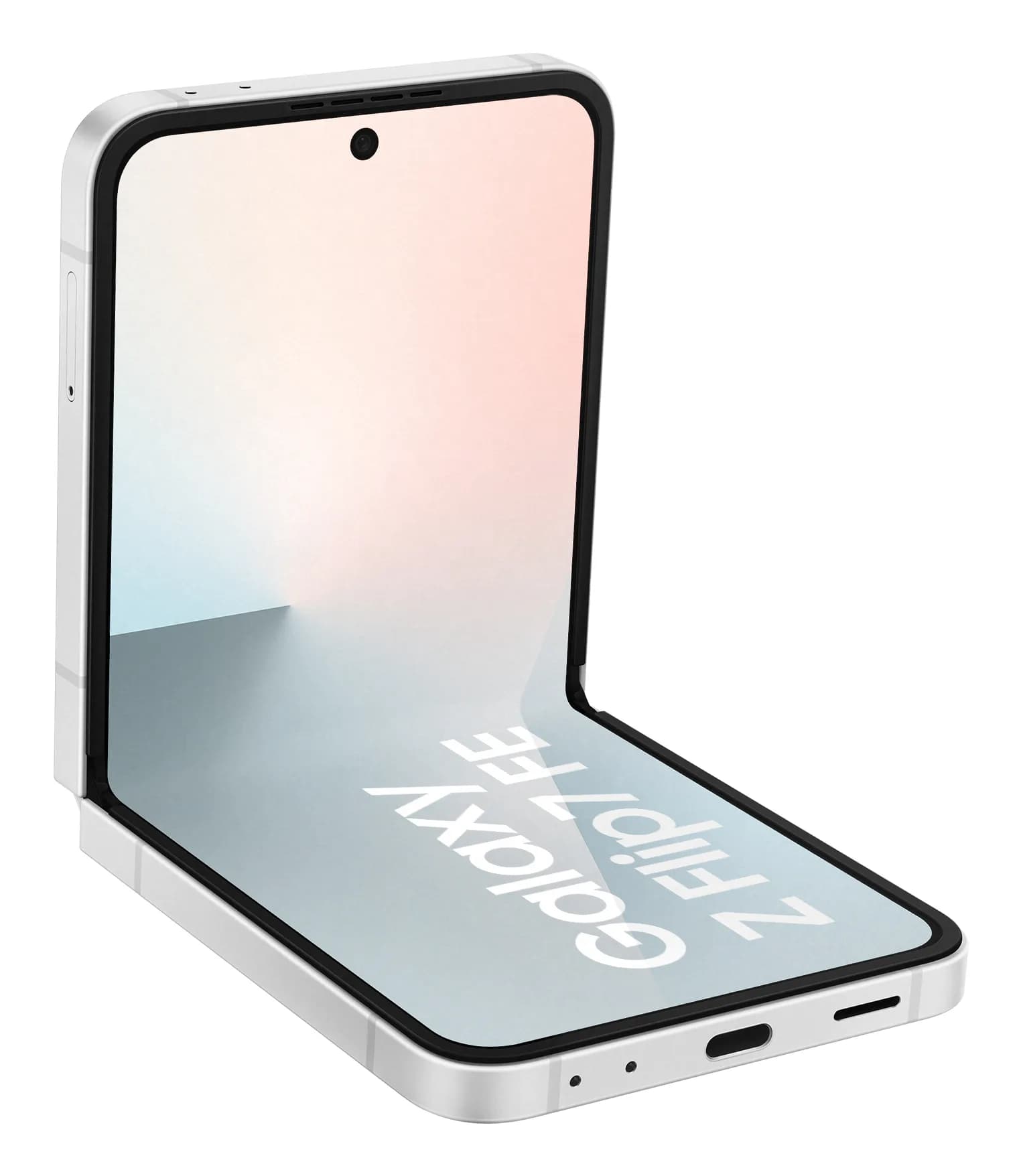 Samsung Galaxy Z Flip7 FE 8/256 Gt -puhelin, valkoinen