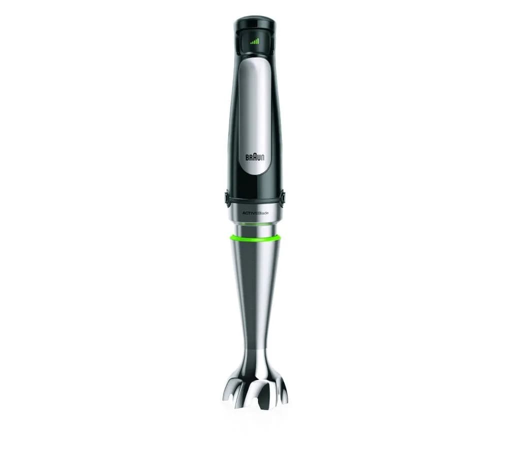 Braun MultiQuick 7 MQ 7000X 1000 W 0,6 l -sauvasekoitin, musta / Satin steel