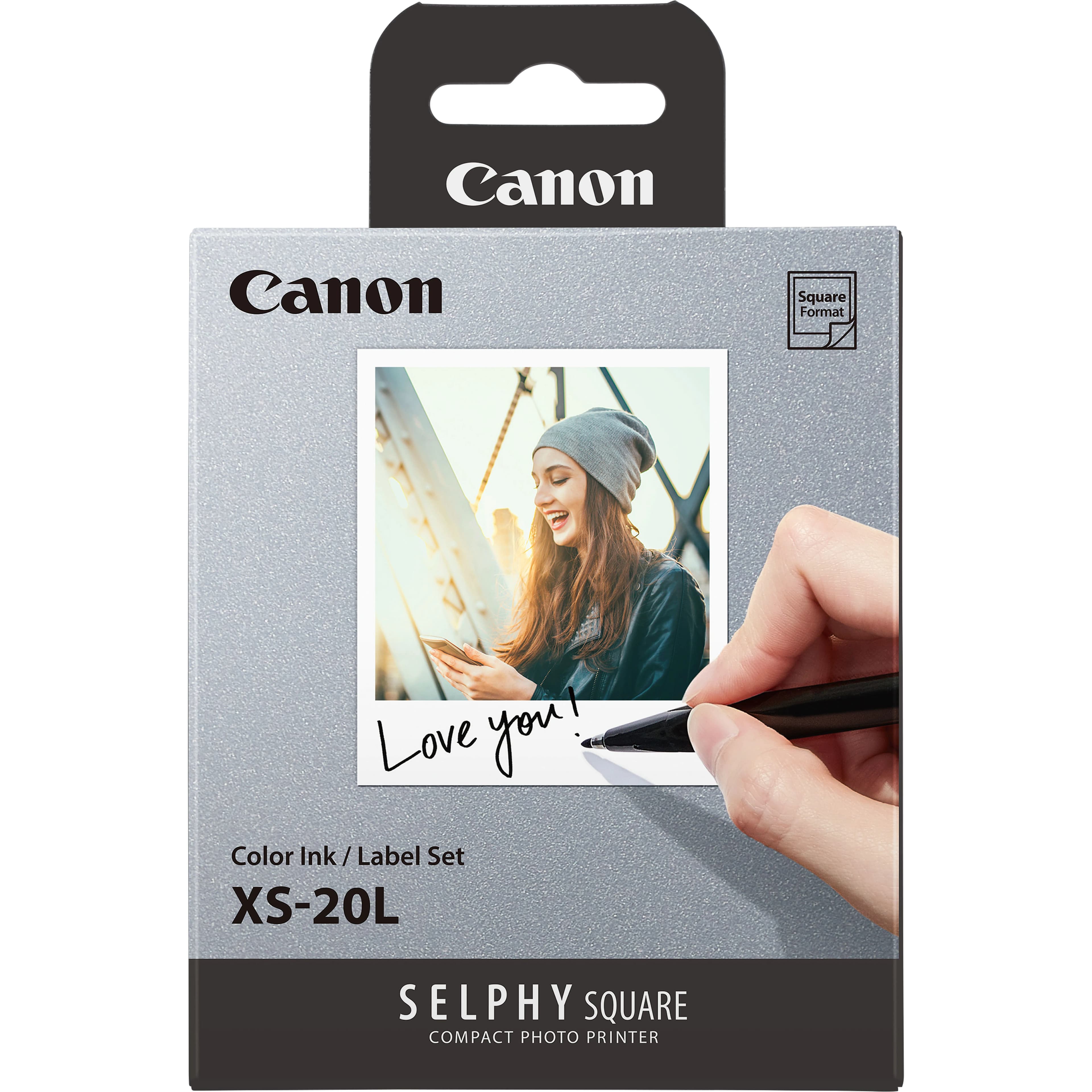 Canon XS-20L Colour Ink + Paper Set for 20 prints