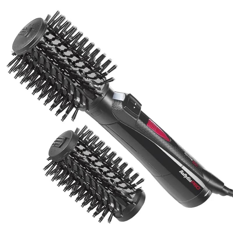 BaBylissPRO BAB2770E Rotating Steam -ilmakiharrin, musta