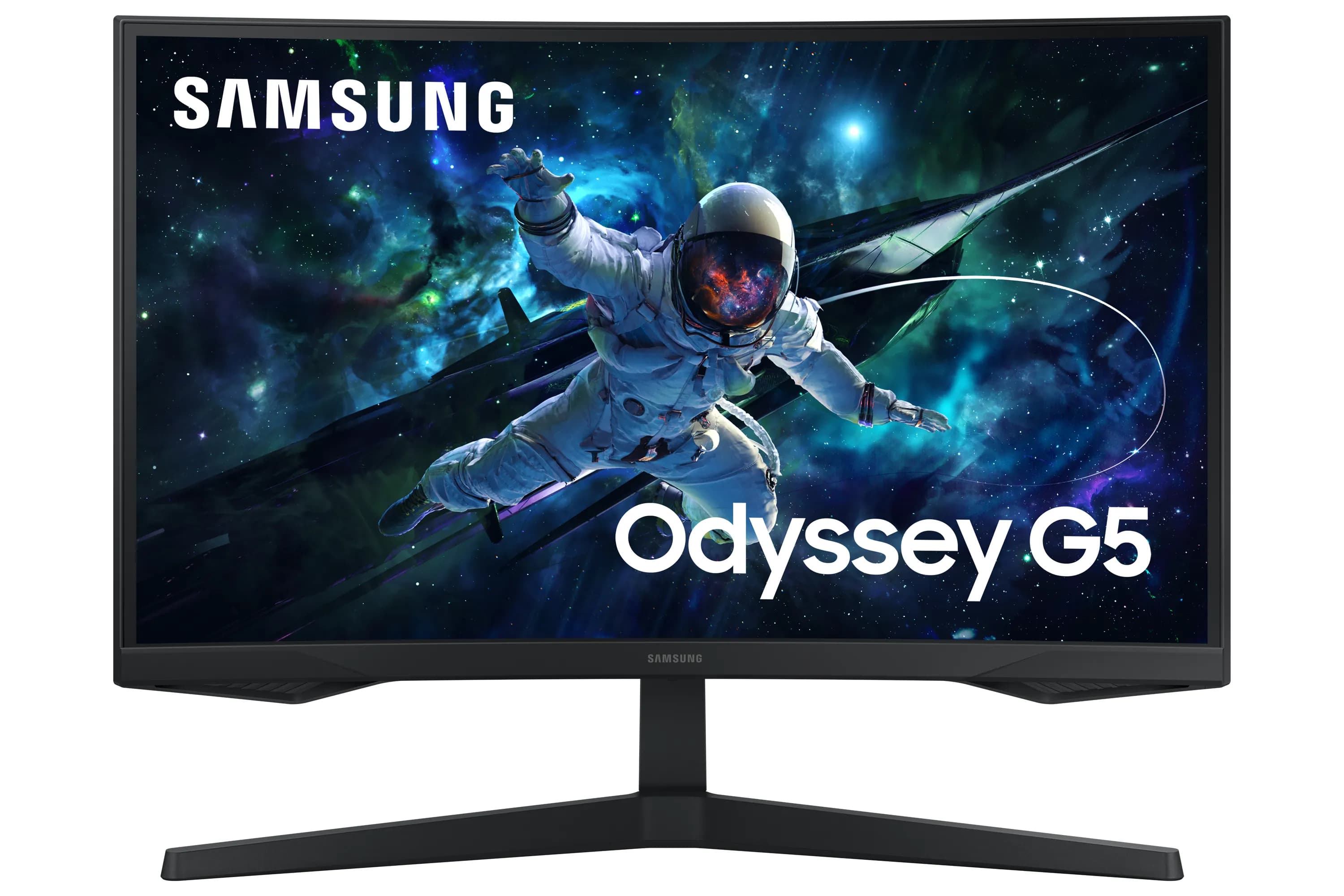 Samsung Odyssey G5 LS27CG552EUXEN 27" QHD, VA 165Hz -kaareva pelinäyttö