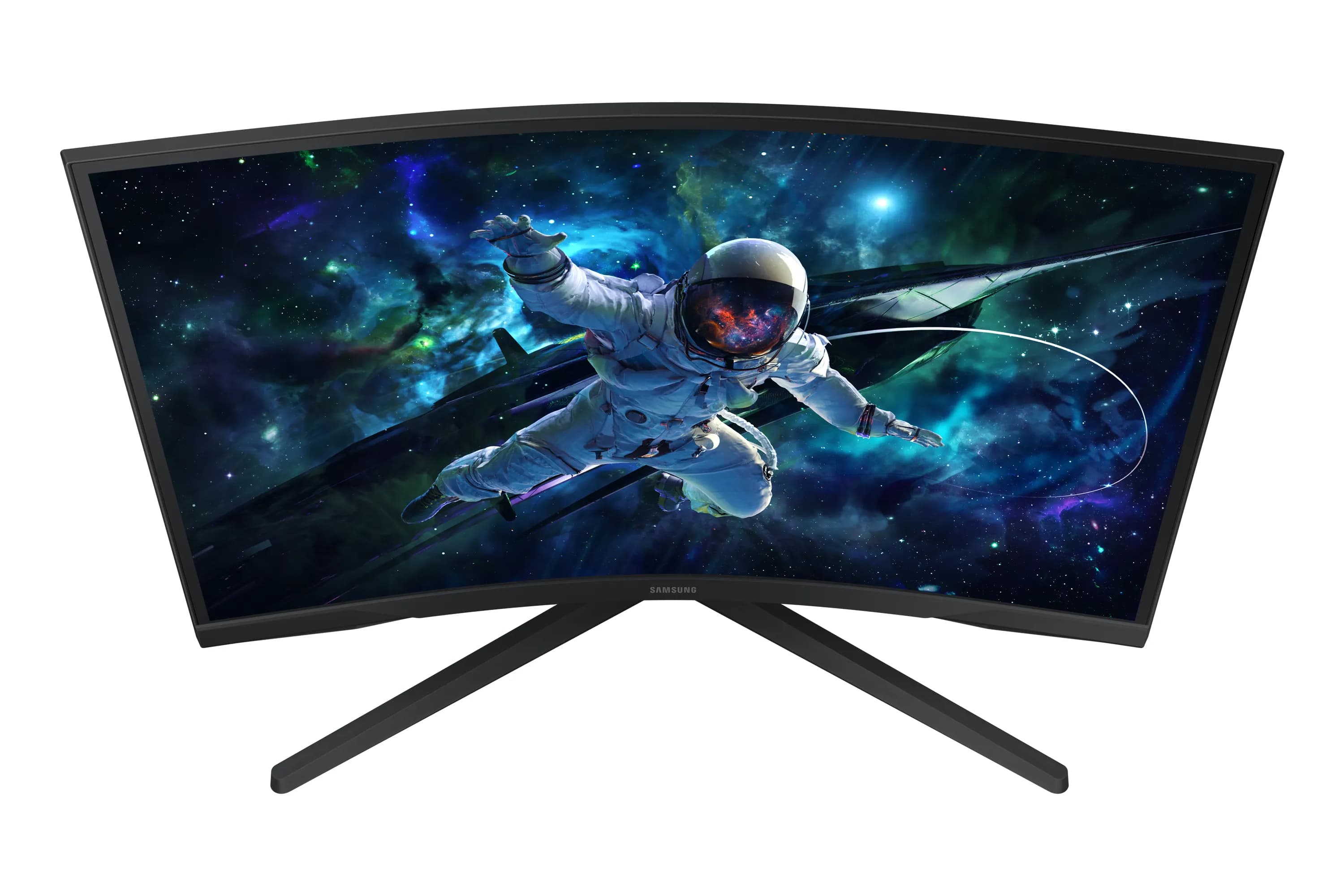 Samsung Odyssey G5 LS27CG552EUXEN 27" QHD, VA 165Hz -kaareva pelinäyttö view 2