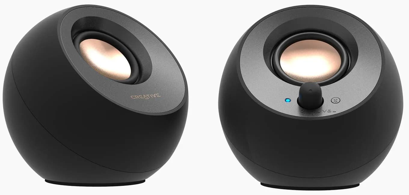 Creative Pebble V3 2.0 USB, Bluetooth tietokonekaiutin, musta