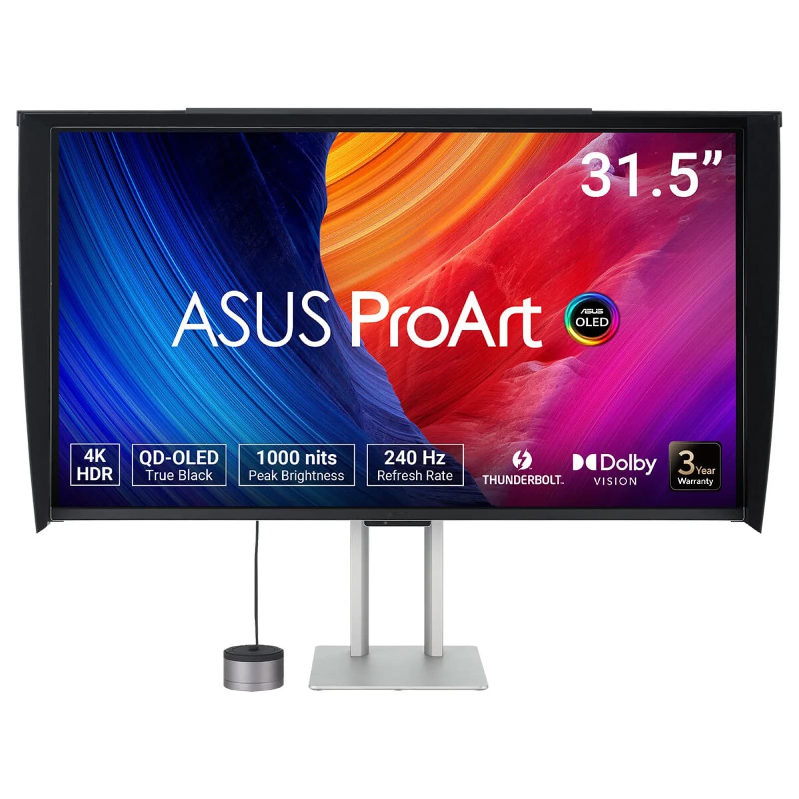 ASUS ProArt Display OLED PA32UCDMR-K 32" 4K UHD, OLED -näyttö, 240Hz, USB-C hub