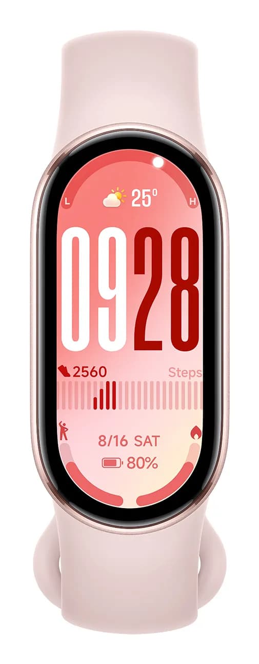 Xiaomi Smart Band 10 46.57mm AMOLED -aktiivisuusranneke, Mystic Rose